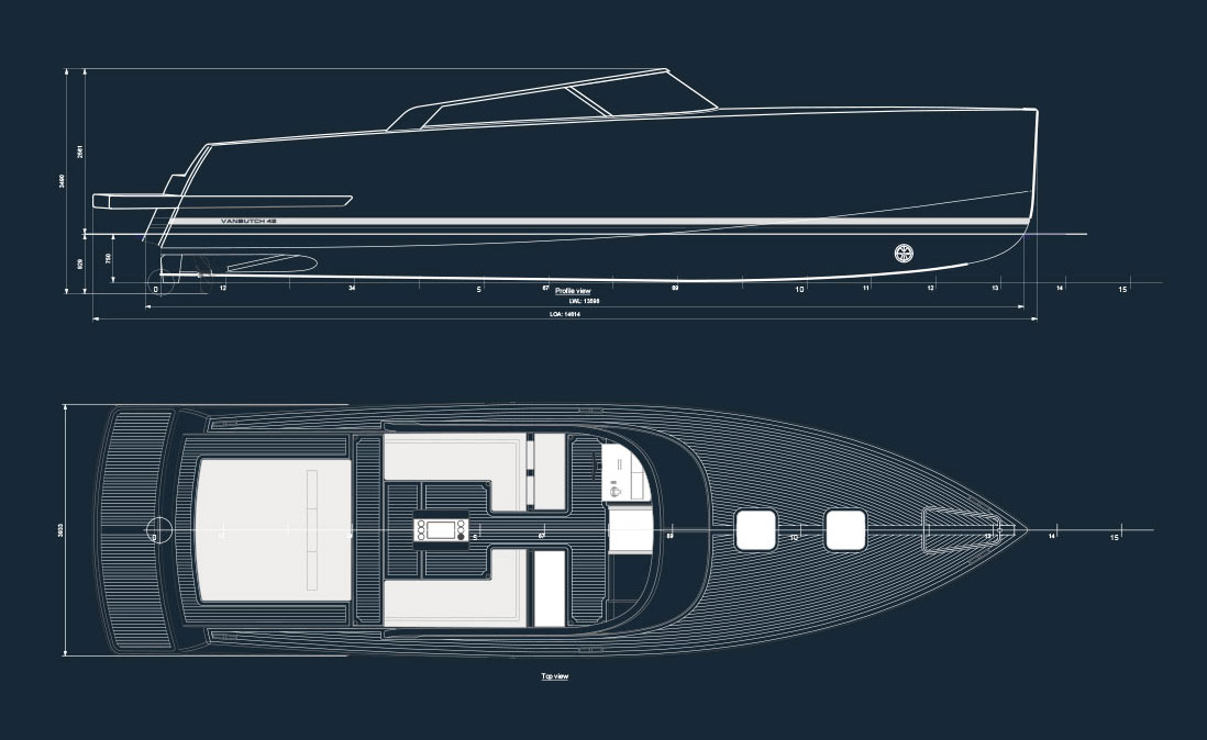 VanDutch 48 Technical Specifications